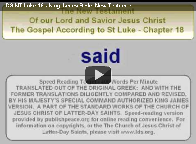 Luke 18-Bible of King James